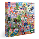 eeBoo 1000pc Puzzle: Women Reading