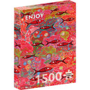 Enjoy Deep Red 1500pc Jigsaw Puzzle