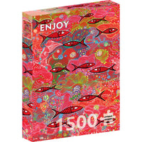 Enjoy Deep Red 1500pc Jigsaw Puzzle