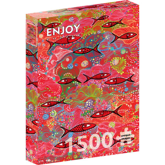 Enjoy Deep Red 1500pc Jigsaw Puzzle