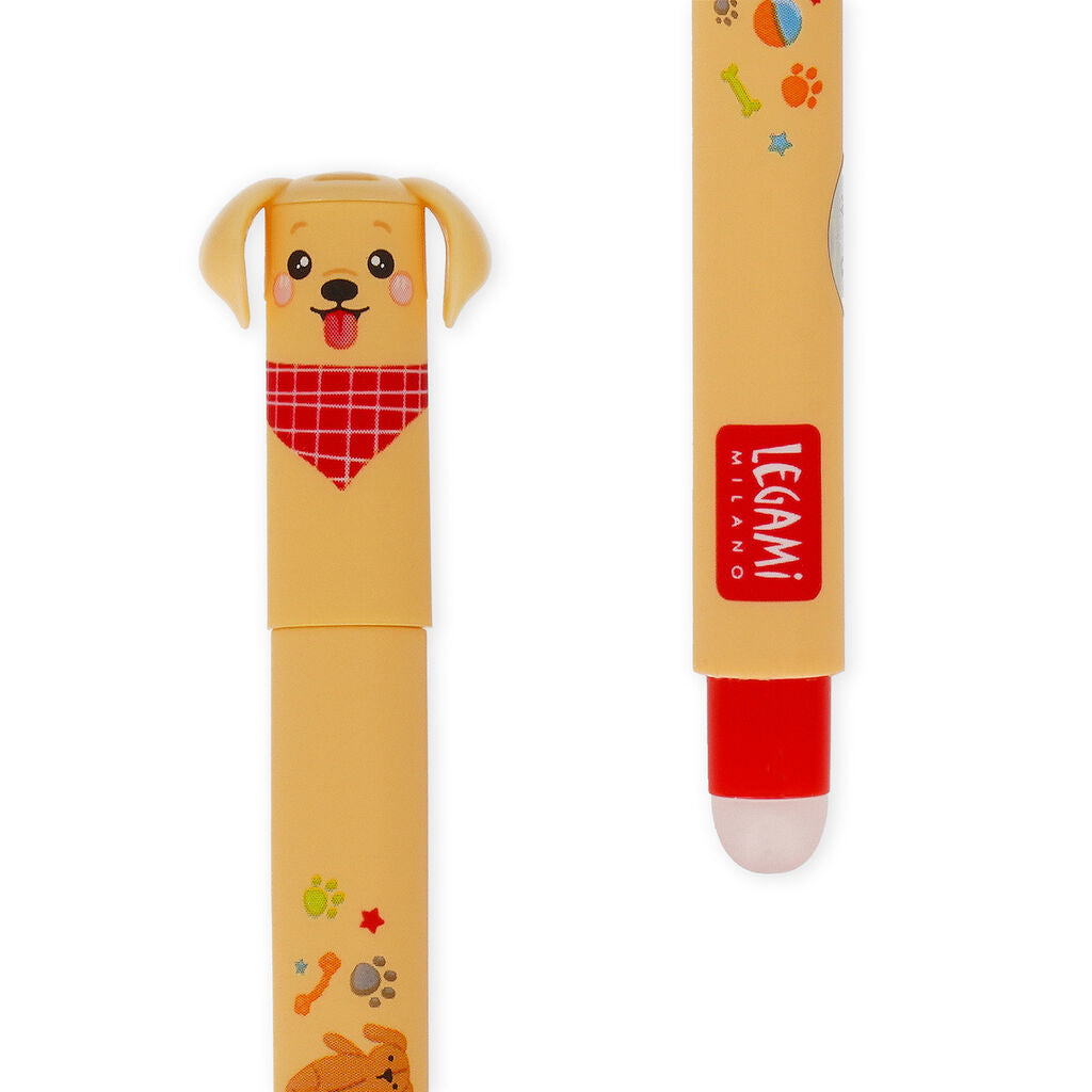 Legami Fur-ever Friends Set of 3 Erasable Gel Pens