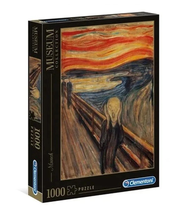 Clementoni Edvard Munch The Scream 1000-Piece Jigsaw Puzzle