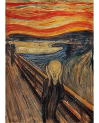 Clementoni Edvard Munch The Scream 1000-Piece Jigsaw Puzzle-2