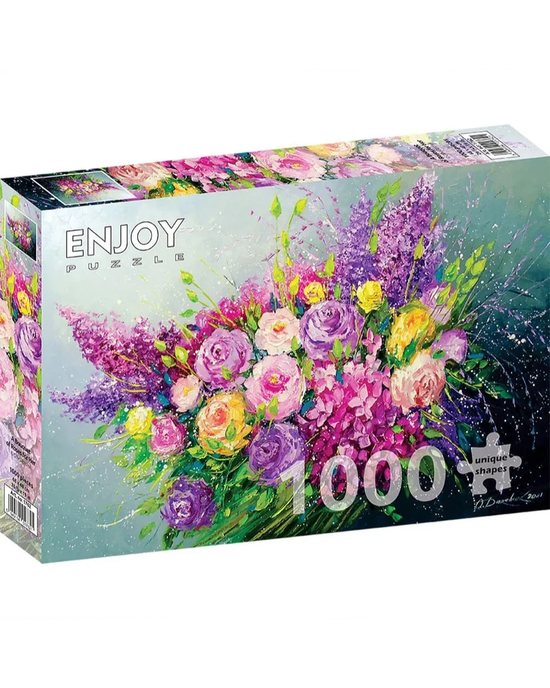 Enjoy A Bouquet of Roses for Her 1000pc Jigsaw Puzzle