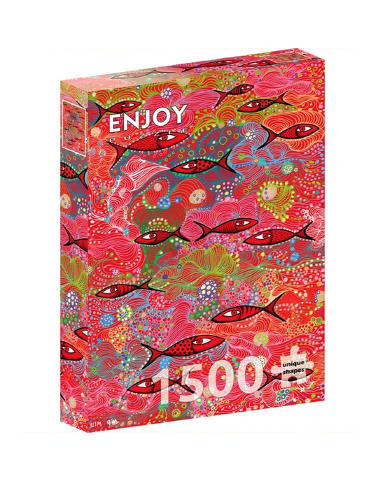 Enjoy Deep Red 1500pc Jigsaw Puzzle