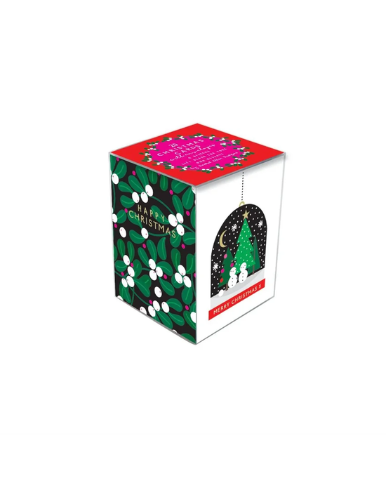Evergreen 20 Pkt - Christmas Mini Cube Cards