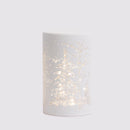 Small Forestscape Nöel Lantern – White