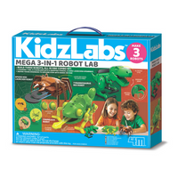 4M KidzLabs Mega 3-in-1 Robot Lab