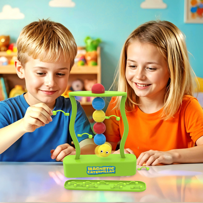 4M KidzLabs Magnetic Caterpillar