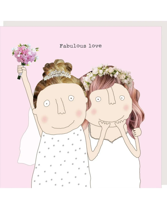Fabulous Wedding (Female) - Wedding Card