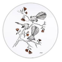 Salisbury Fantail Placemats set of 6 with fantail artwork