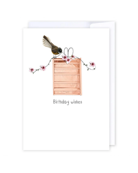 Fantail birthday wishes Greeting Cards