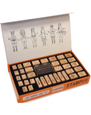 The Purple Cow Fashion Maker 36-Stamp Kit-2