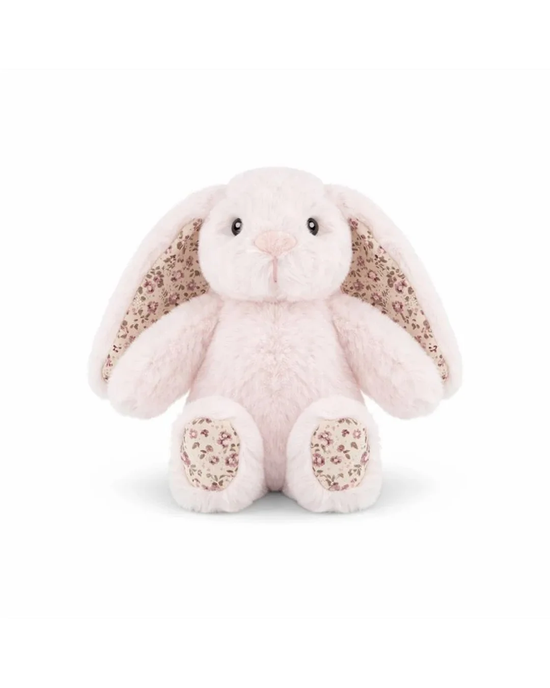 Flopsy Bunny Soft Toy - Floral Sweet Pink