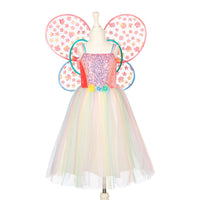 Souza Flora fairy dress and flower-patterned wings