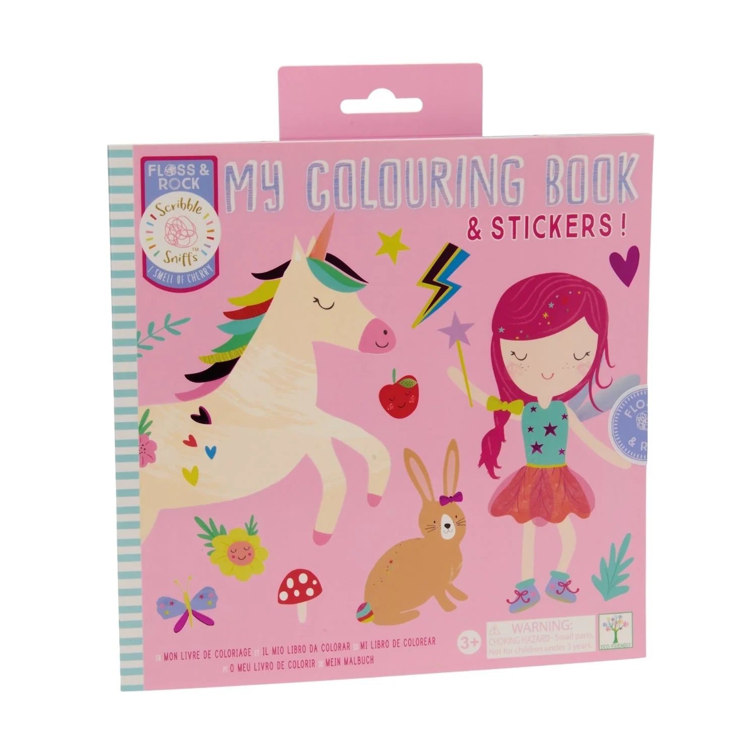Floss & Rock - My Colouring Book - Scribble Sniff - Rainbow Fairy