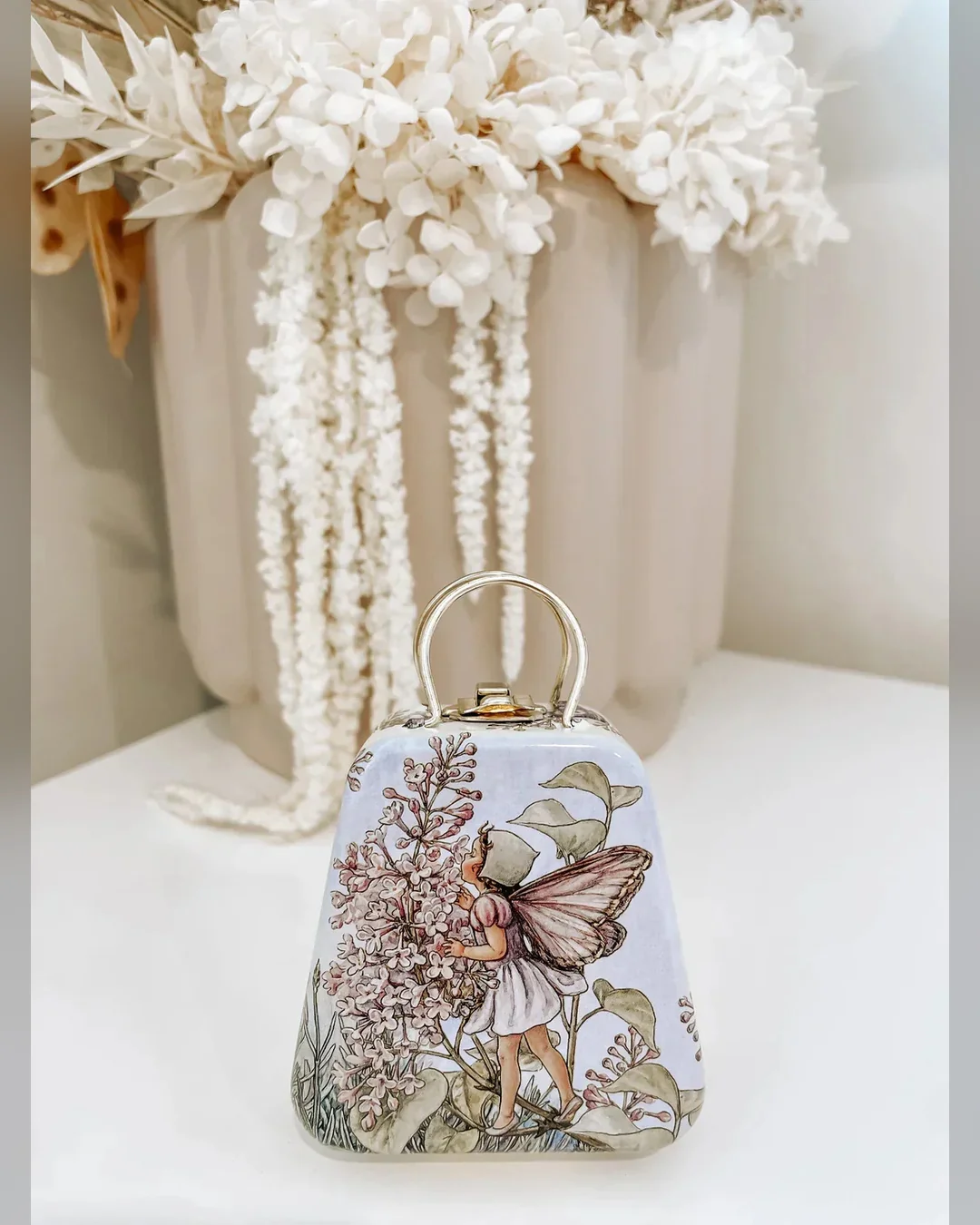 Flower Fairies - Mini Tin Handbags Household Storage Containers