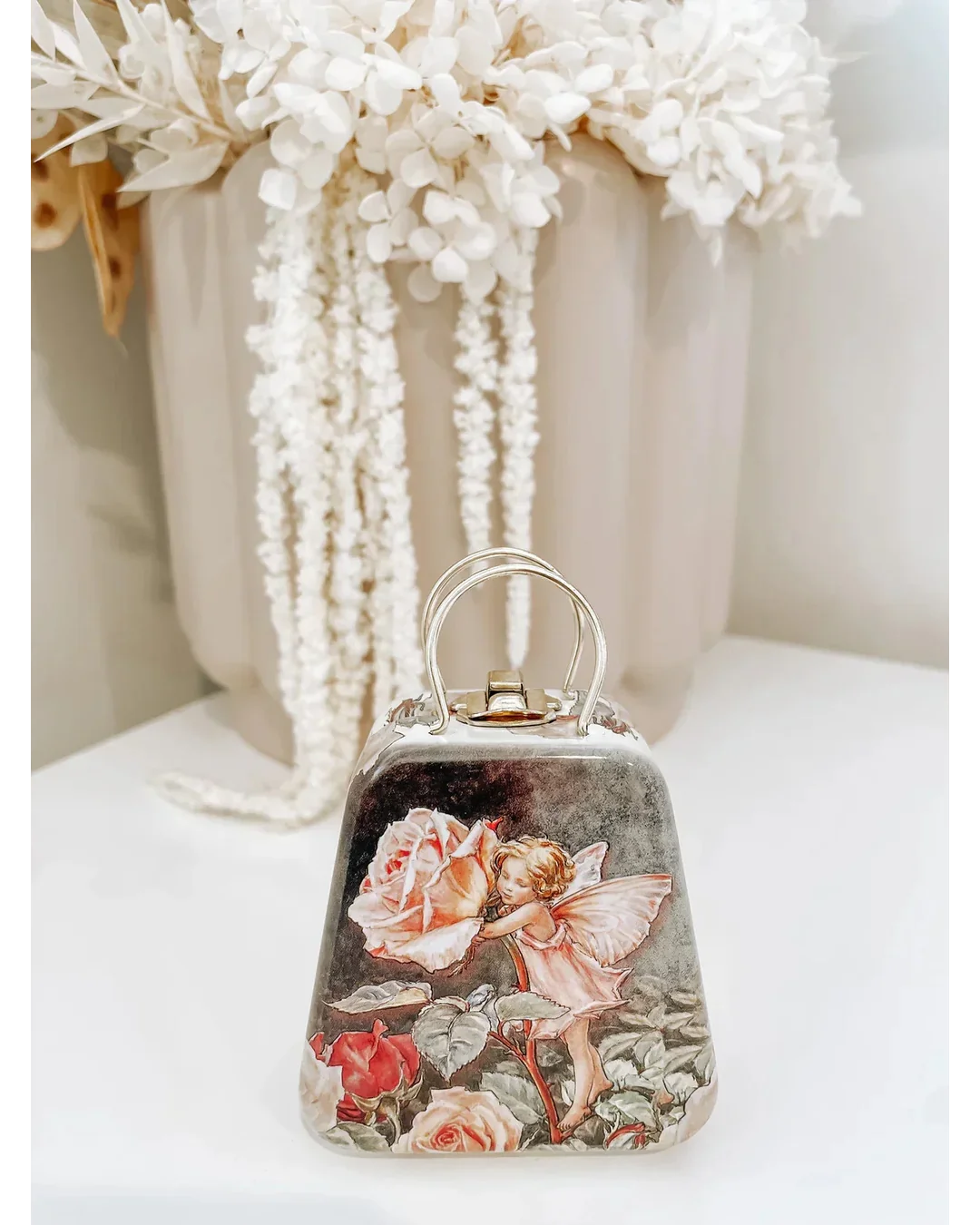 Flower Fairies - Mini Tin Handbags Household Storage Containers Rose Fairy