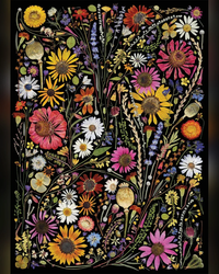 Cobble Hill Flower Press: Happiness 1000-Piece Jigsaw Puzzle-2