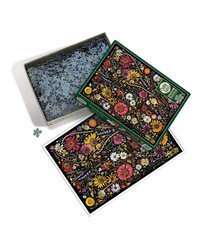Cobble Hill Flower Press: Happiness 1000-Piece Jigsaw Puzzle-3