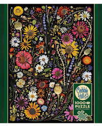 Cobble Hill Flower Press: Happiness 1000-Piece Jigsaw Puzzle-4