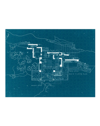 Galison Frank Lloyd Wright Fallingwater Double-Sided 500-Piece Jigsaw Puzzle-3