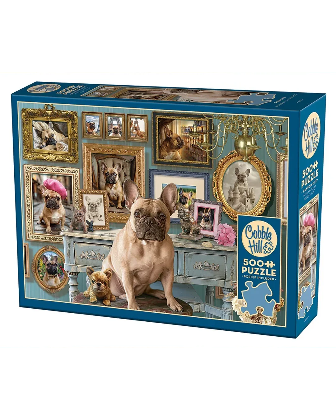 Cobble Hill Frenchie 500-Piece Jigsaw Puzzle