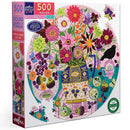 eeBoo Fruits & Flowers Still Life 500-Piece Jigsaw Puzzle