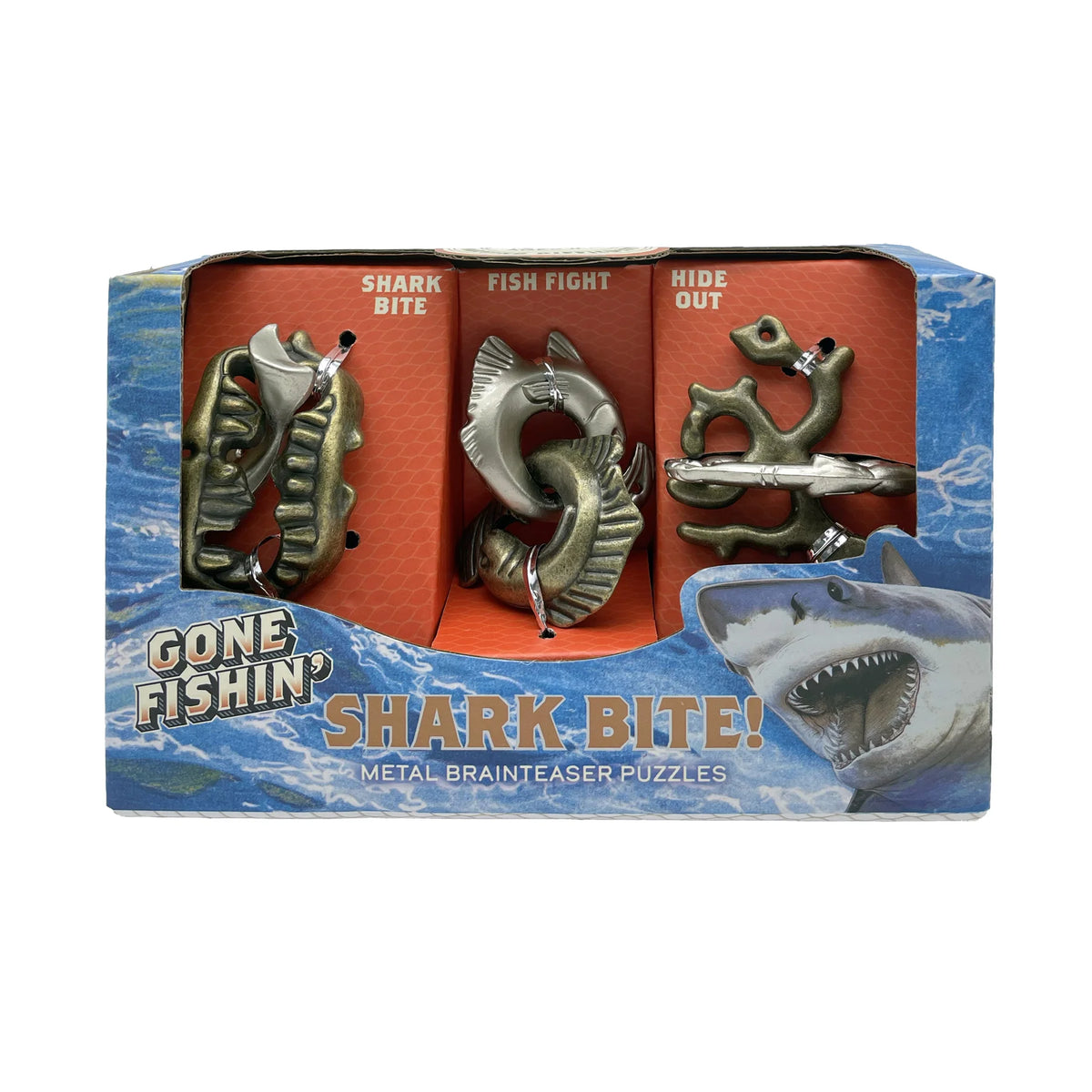 Project Genius - Shark Bite 3-Puzzle Set