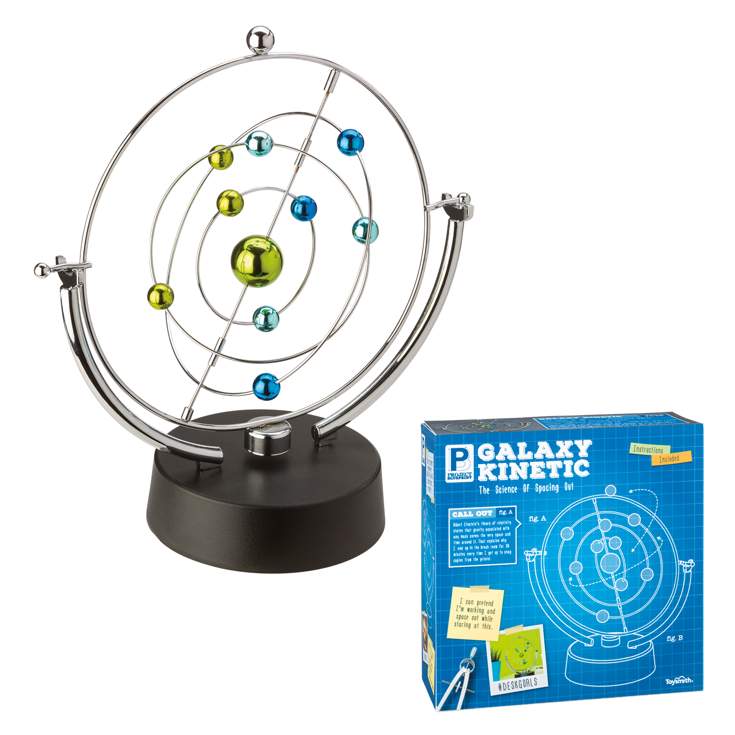 Project Blueprint Galaxy Kinetic Desktop Toy