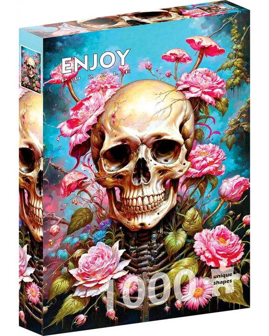 Enjoy Puzzle Garden Skeleton 1000-Piece Jigsaw Puzzle