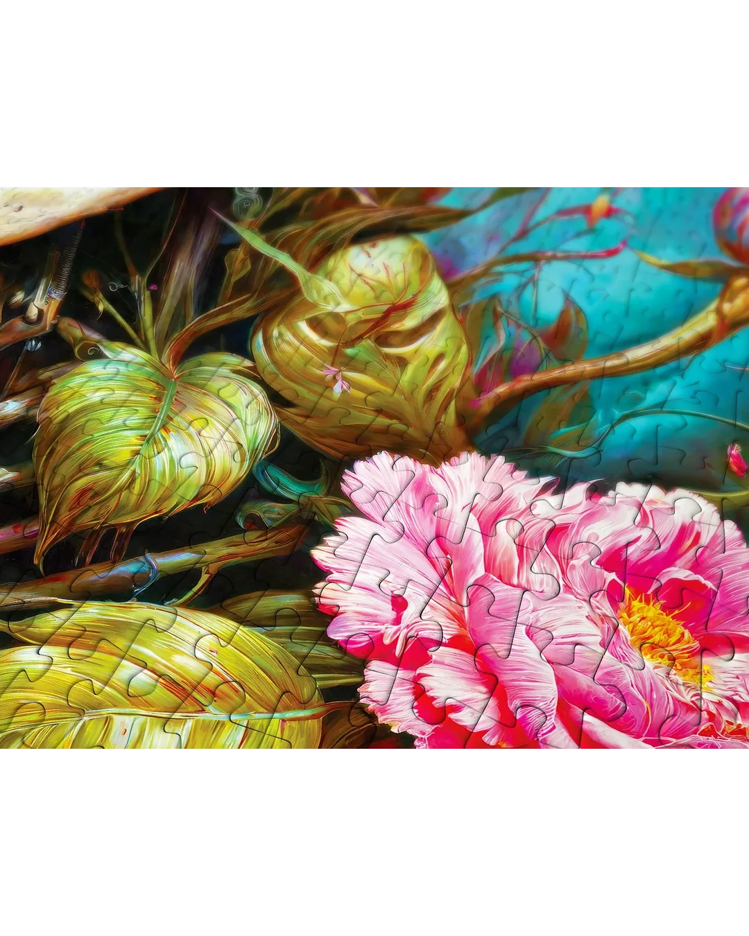 Enjoy Puzzle Garden Skeleton 1000-Piece Jigsaw Puzzle-2