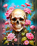 Enjoy Puzzle Garden Skeleton 1000-Piece Jigsaw Puzzle-3