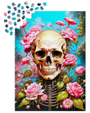 Enjoy Puzzle Garden Skeleton 1000-Piece Jigsaw Puzzle-4