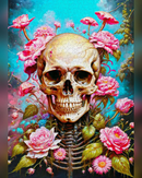 Enjoy Puzzle Garden Skeleton 1000-Piece Jigsaw Puzzle-5