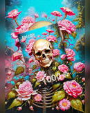 Enjoy Puzzle Garden Skeleton 1000-Piece Jigsaw Puzzle-6