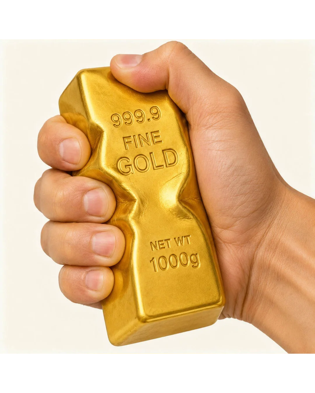Voodle Gold Squishy Sensory Toy