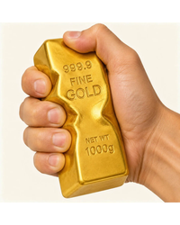 Voodle Gold Squishy Sensory Toy