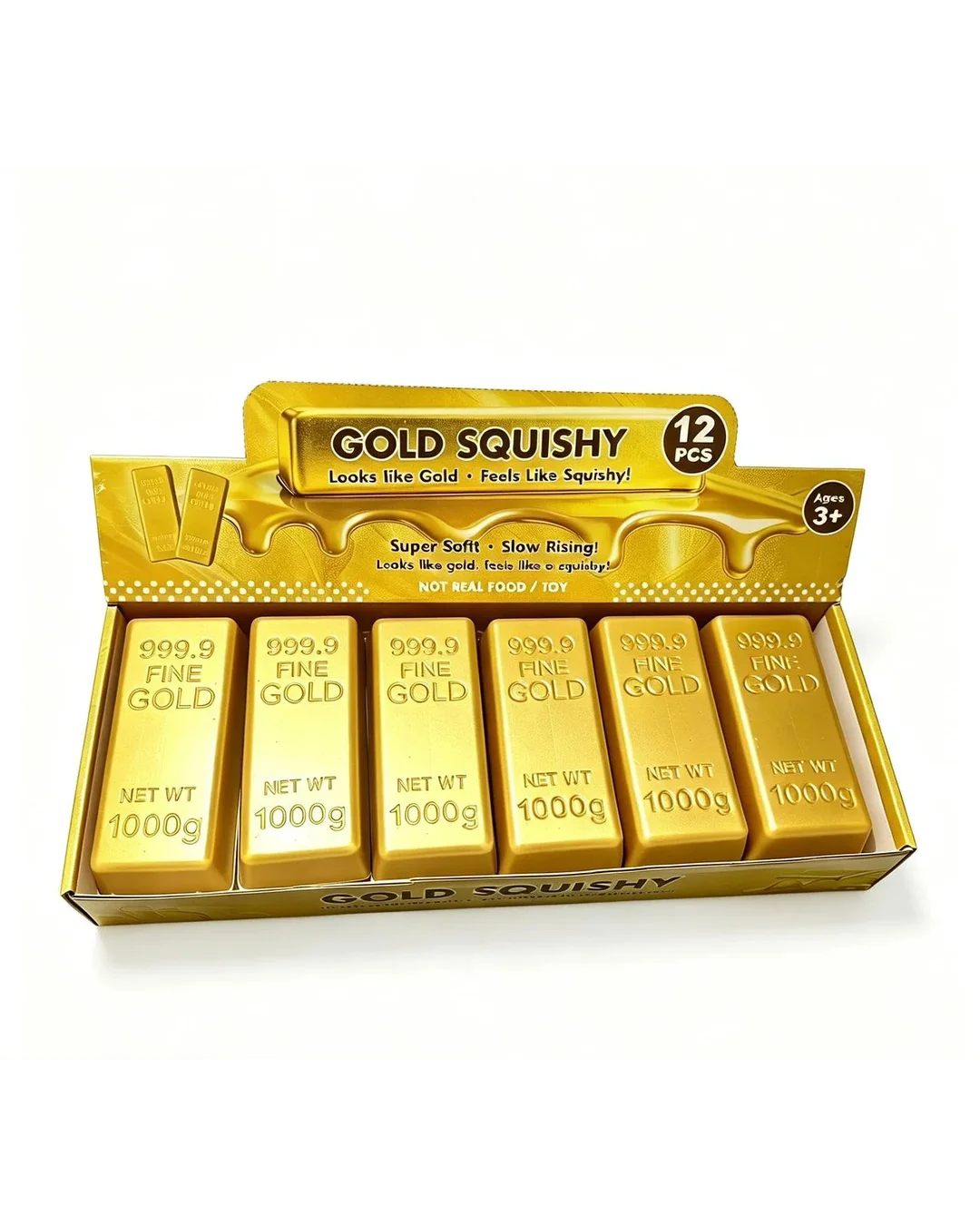 Voodle Gold Squishy Sensory Toy-1