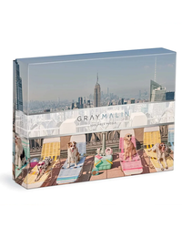 Galison Gray Malin the Dogs of New York City 1000-Piece Jigsaw Puzzle