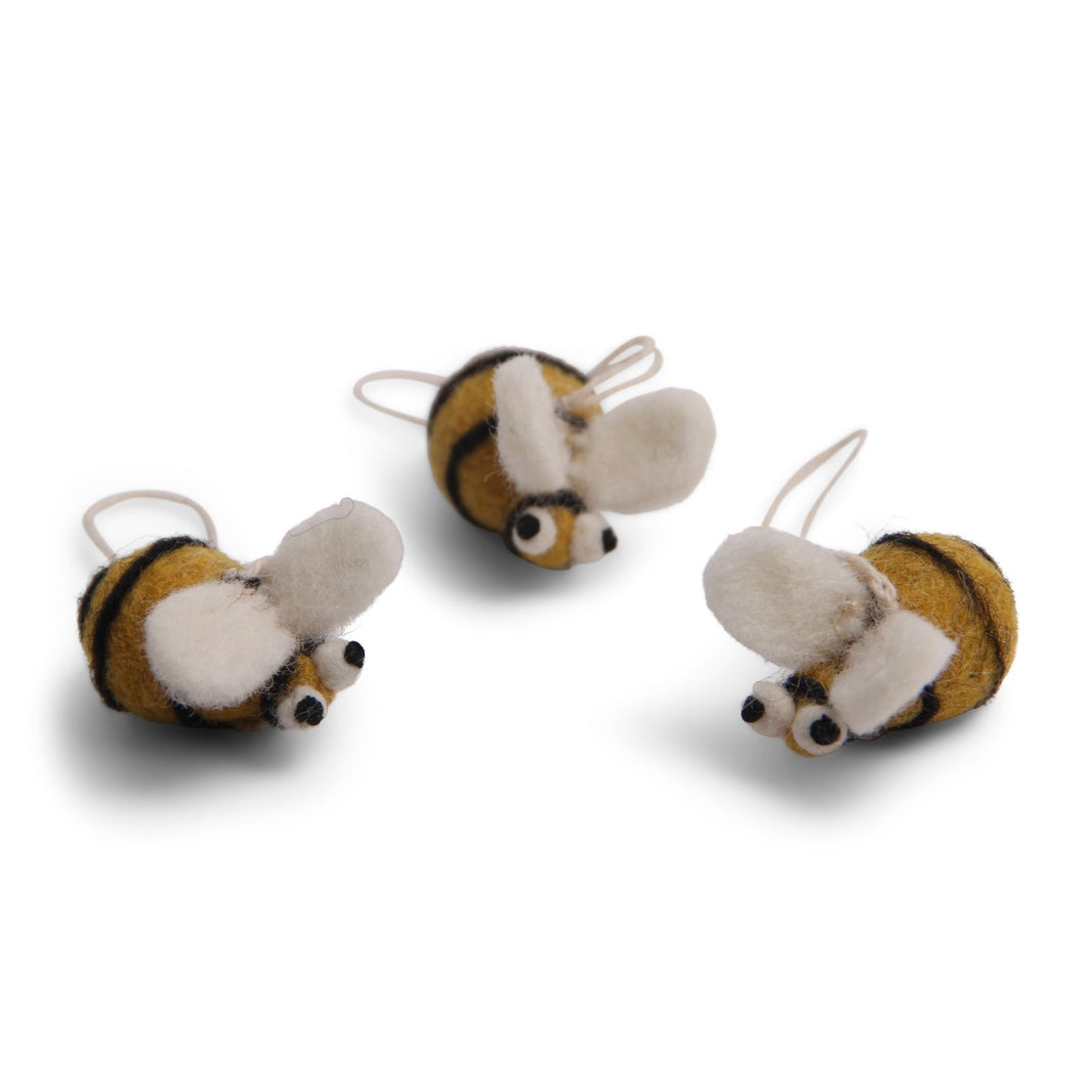 Gry & Sif Felt Bees – Set of 3