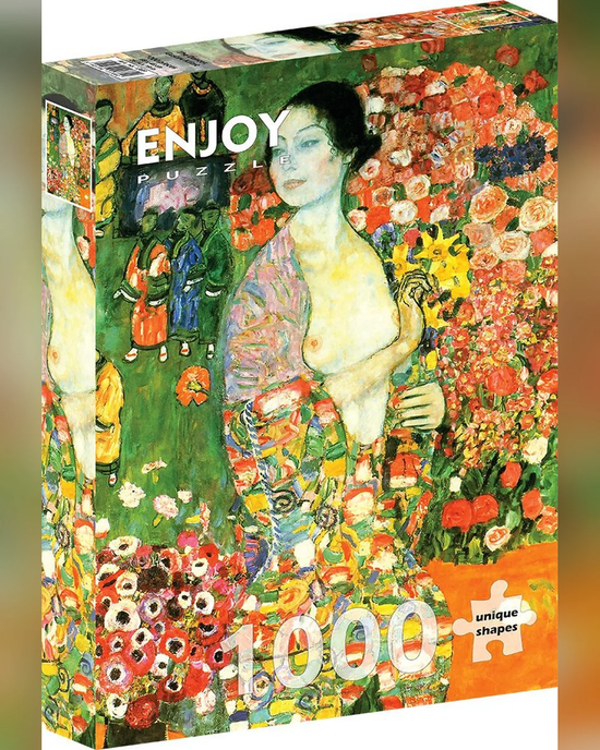 Enjoy Puzzle Gustav Klimt: the Dancer 1000-Piece Jigsaw Puzzle