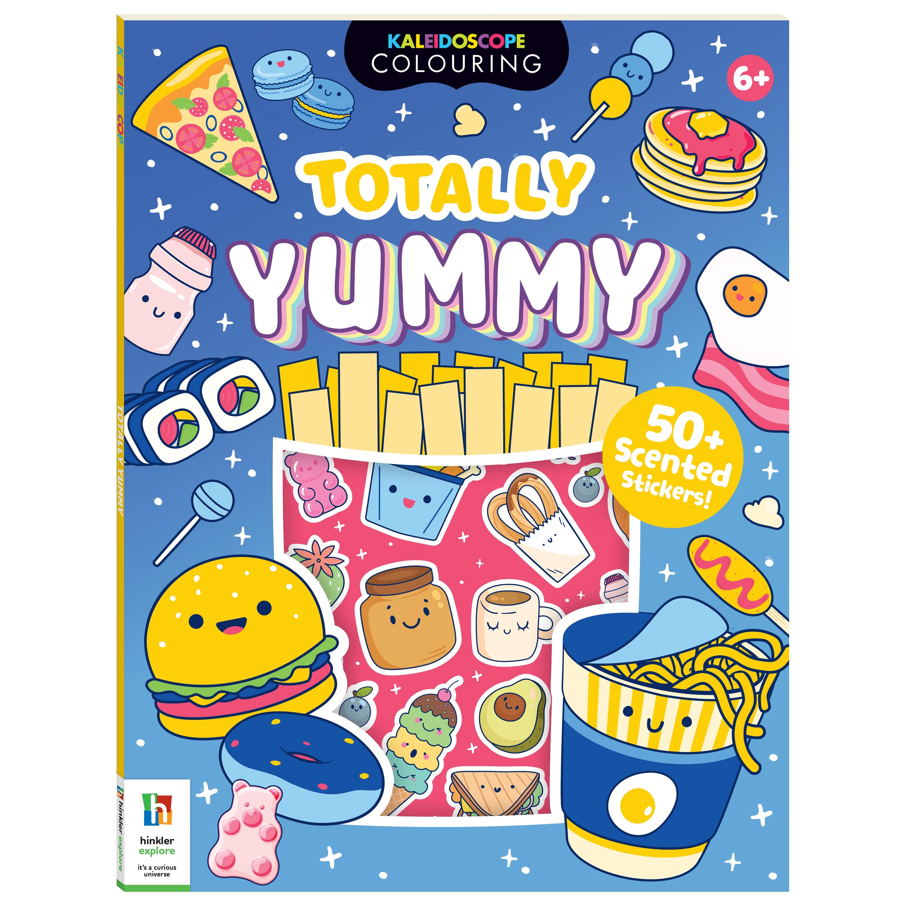 Coloring & Scented Stickers Book - Totally Yummy