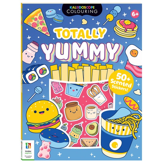 Coloring & Scented Stickers Book - Totally Yummy