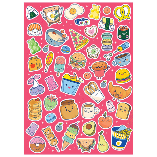 Coloring & Scented Stickers Book - Totally Yummy