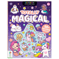 Coloring & Scented Stickers Book - Totally Magical
