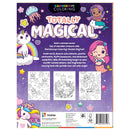 Coloring & Scented Stickers Book - Totally Magical