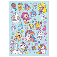 Coloring & Scented Stickers Book - Totally Magical