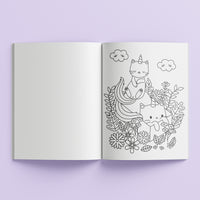 Coloring & Scented Stickers Book - Totally Magical