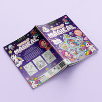Coloring & Scented Stickers Book - Totally Magical